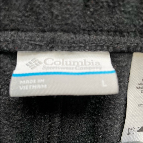 Columbia - Black Fleece Pants Men’s Large - Picture 5 of 8